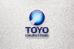 TOYO ENGINEERING 's signboard and logo